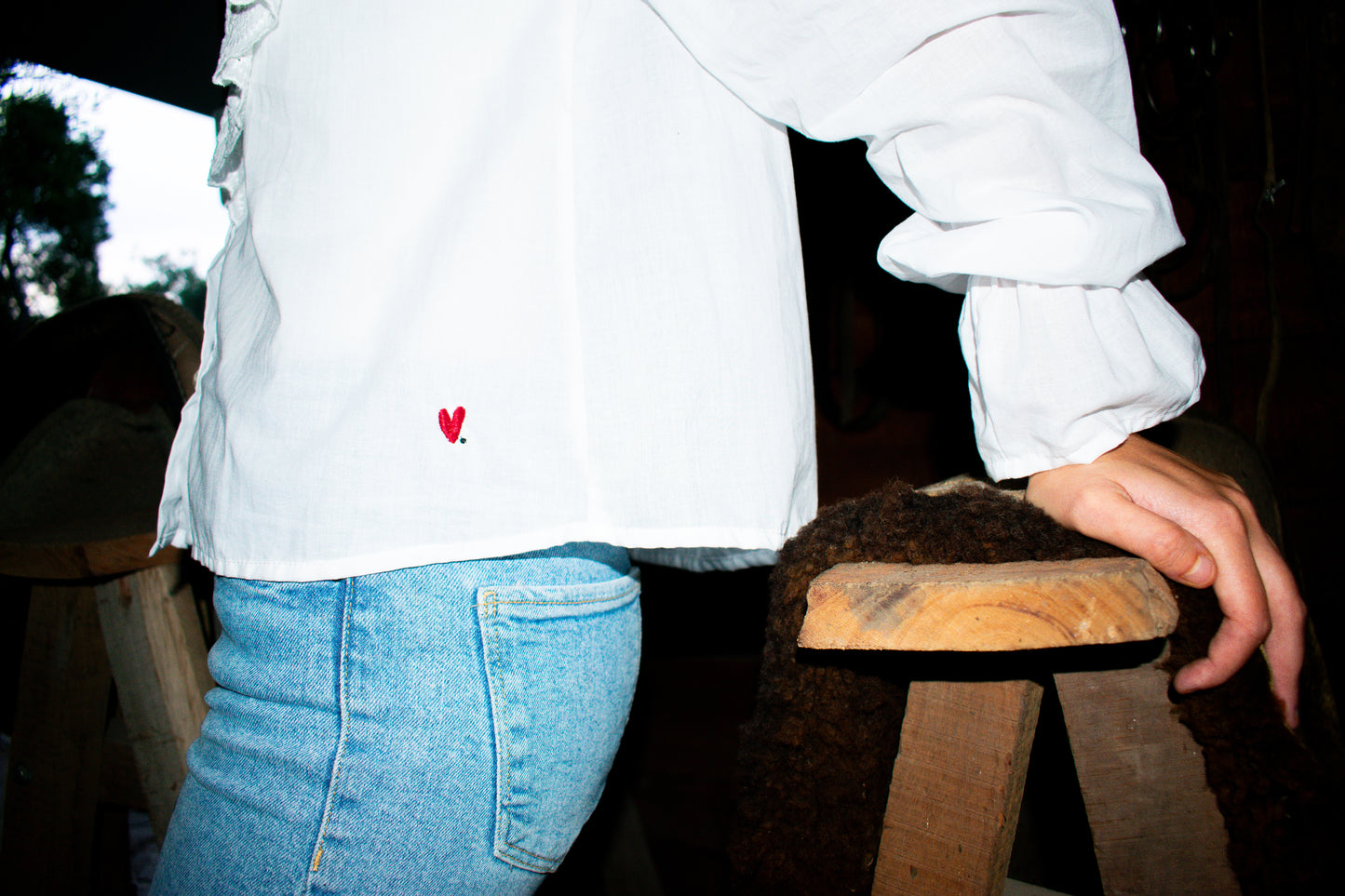 camisa LAS ROSAS