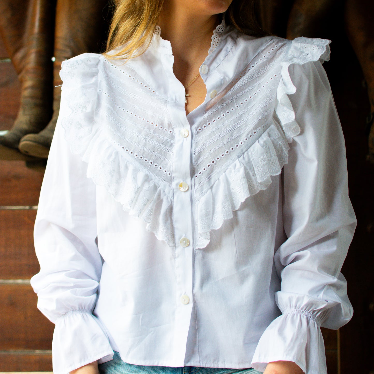 camisa LAS ROSAS